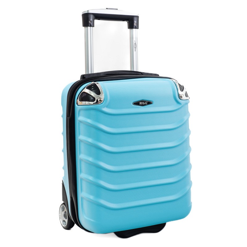 Türkiz prémium kabinbőrönd „Premium” - méret S