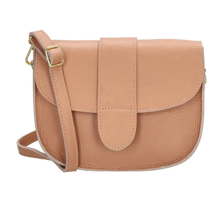 Rózsaszín steppelt crossbody táska „Fame”