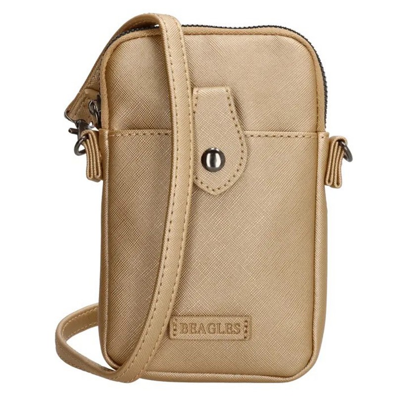 Arany bőr mobiltáska „Handy bag”