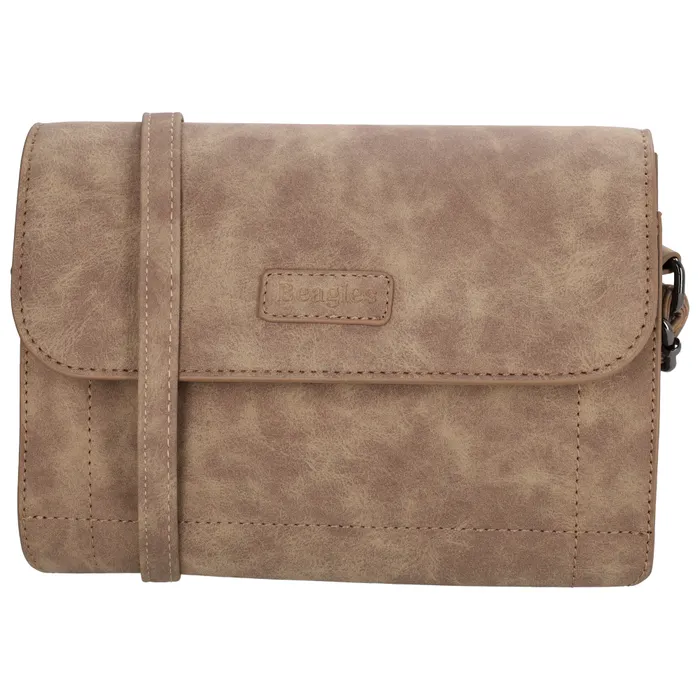 Sötétbarna elegáns crossbody táska „Eterna”