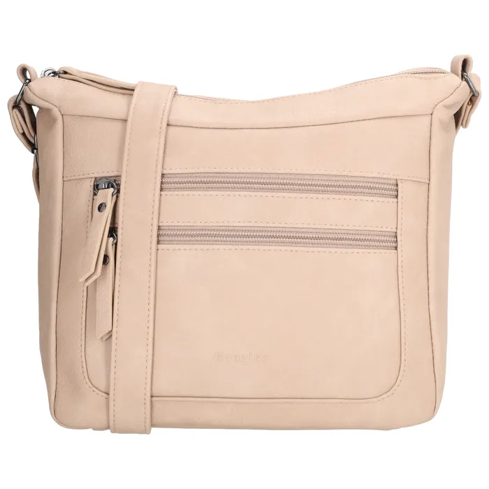 Bézs elegáns crossbody táska „Emerylis”