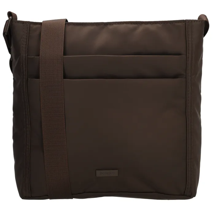 Sötétbarna vízálló crossbody táska „Amelie”