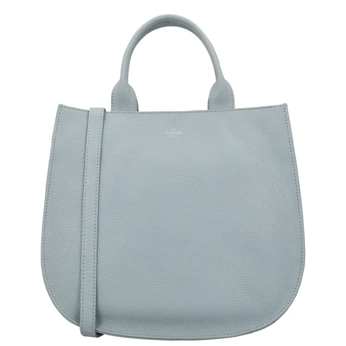 Világoskék luxus bőr shopper táska „Euphoria“